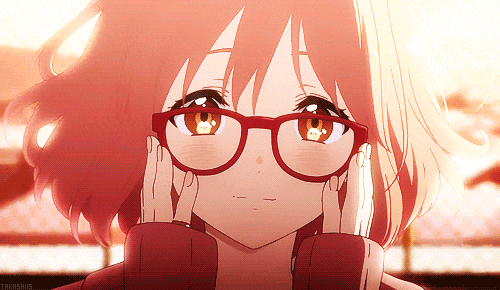 The Best Anime female character wearing glasses